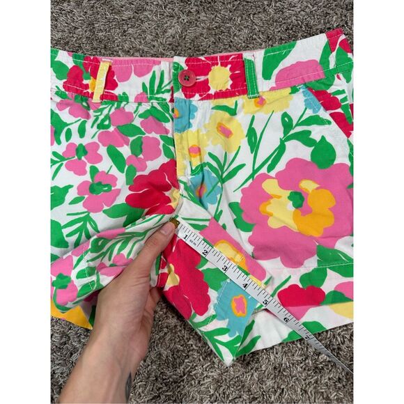 Lilly Pulitzer Ants on Parade Callahan Short Women’s Size 2 Cotton Floral Preppy - Picture 6 of 7